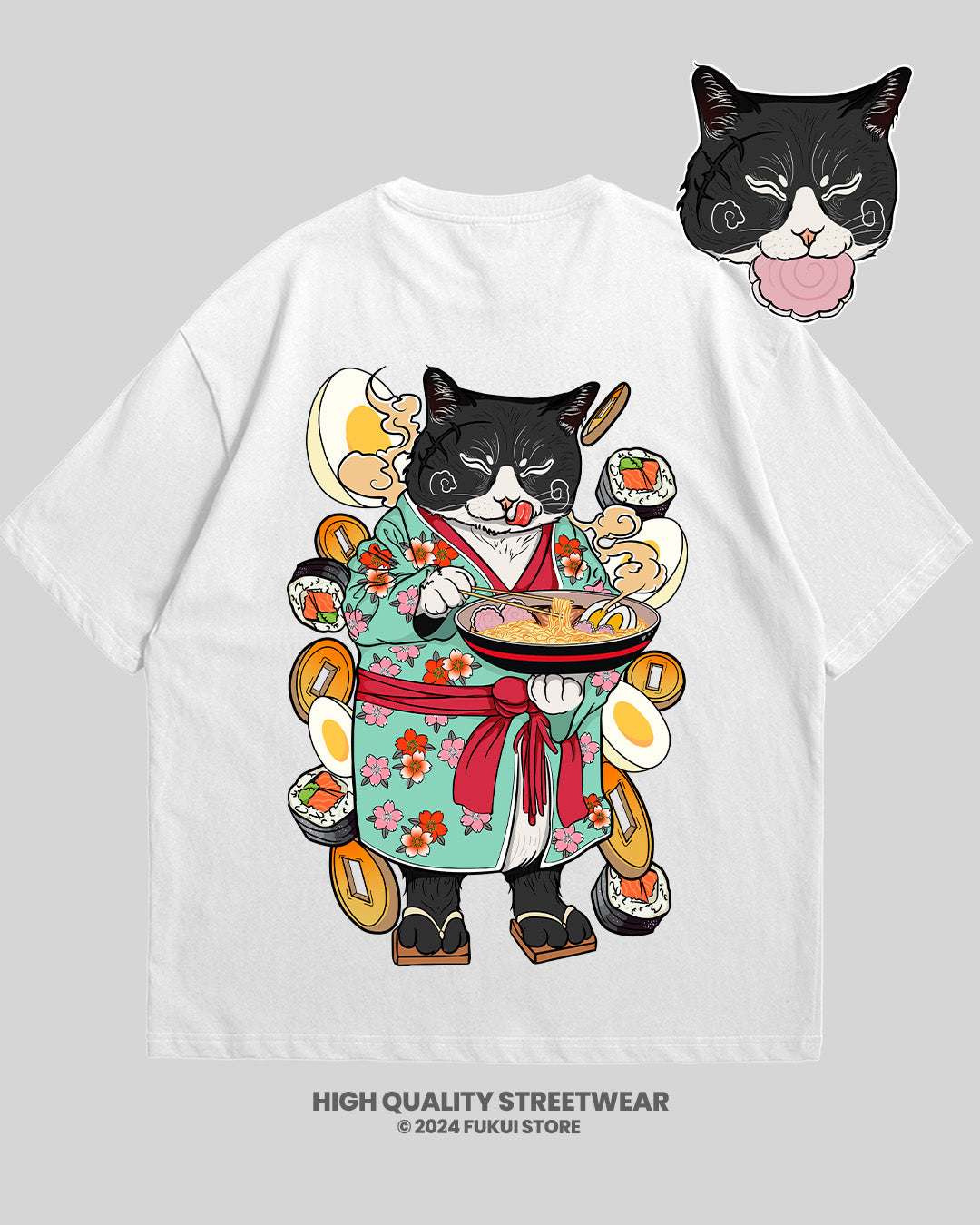 Ramen Cat Camiseta