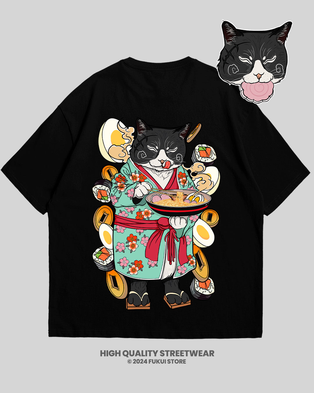 Ramen Cat Camiseta