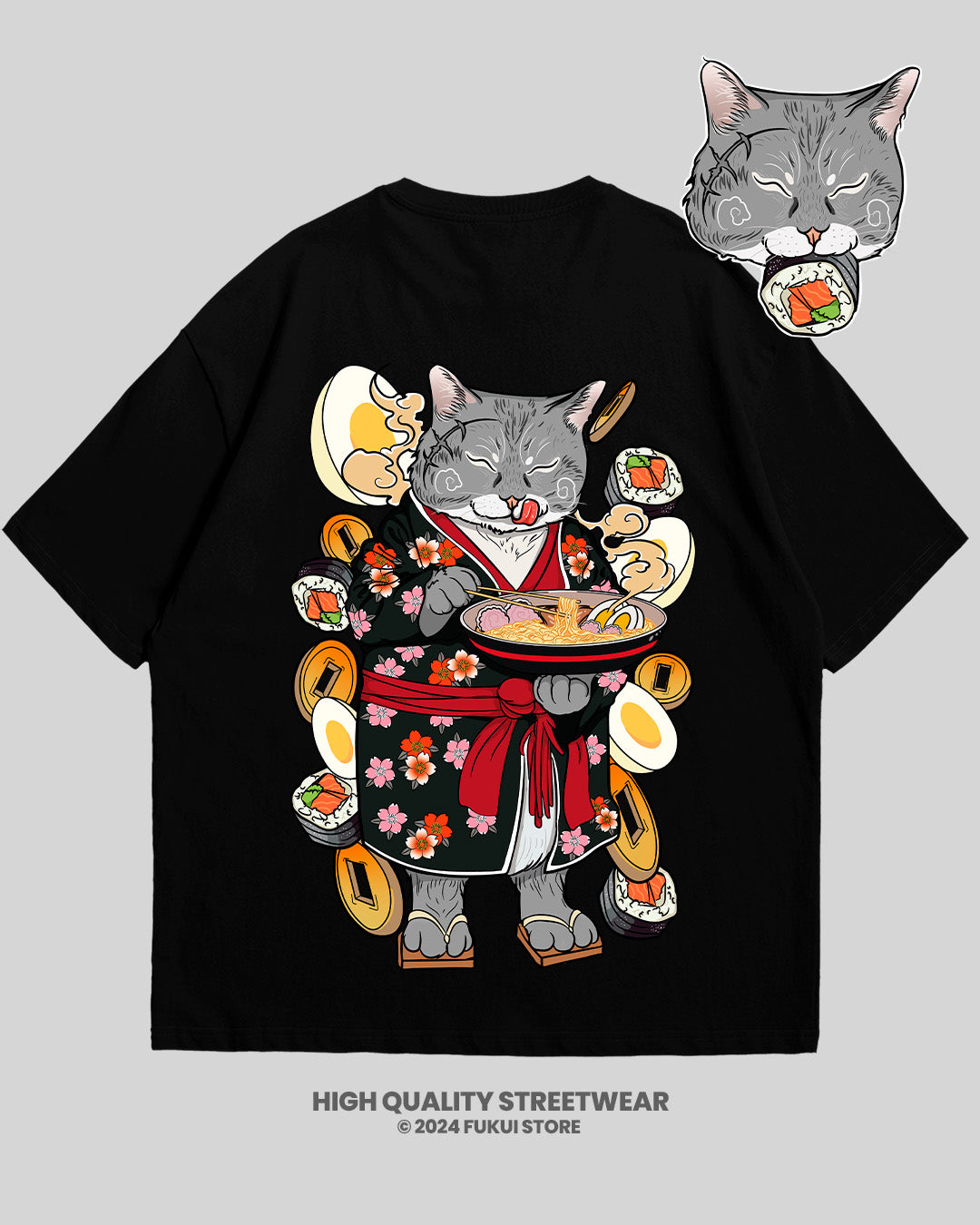 Ramen Cat Camiseta