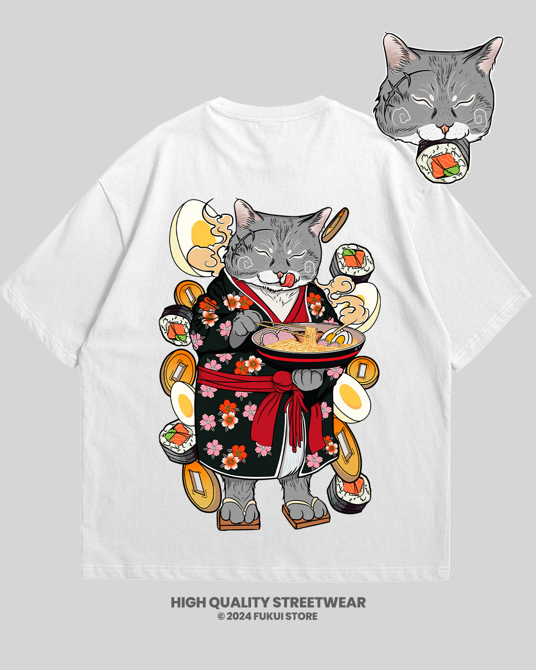 Ramen Cat Camiseta