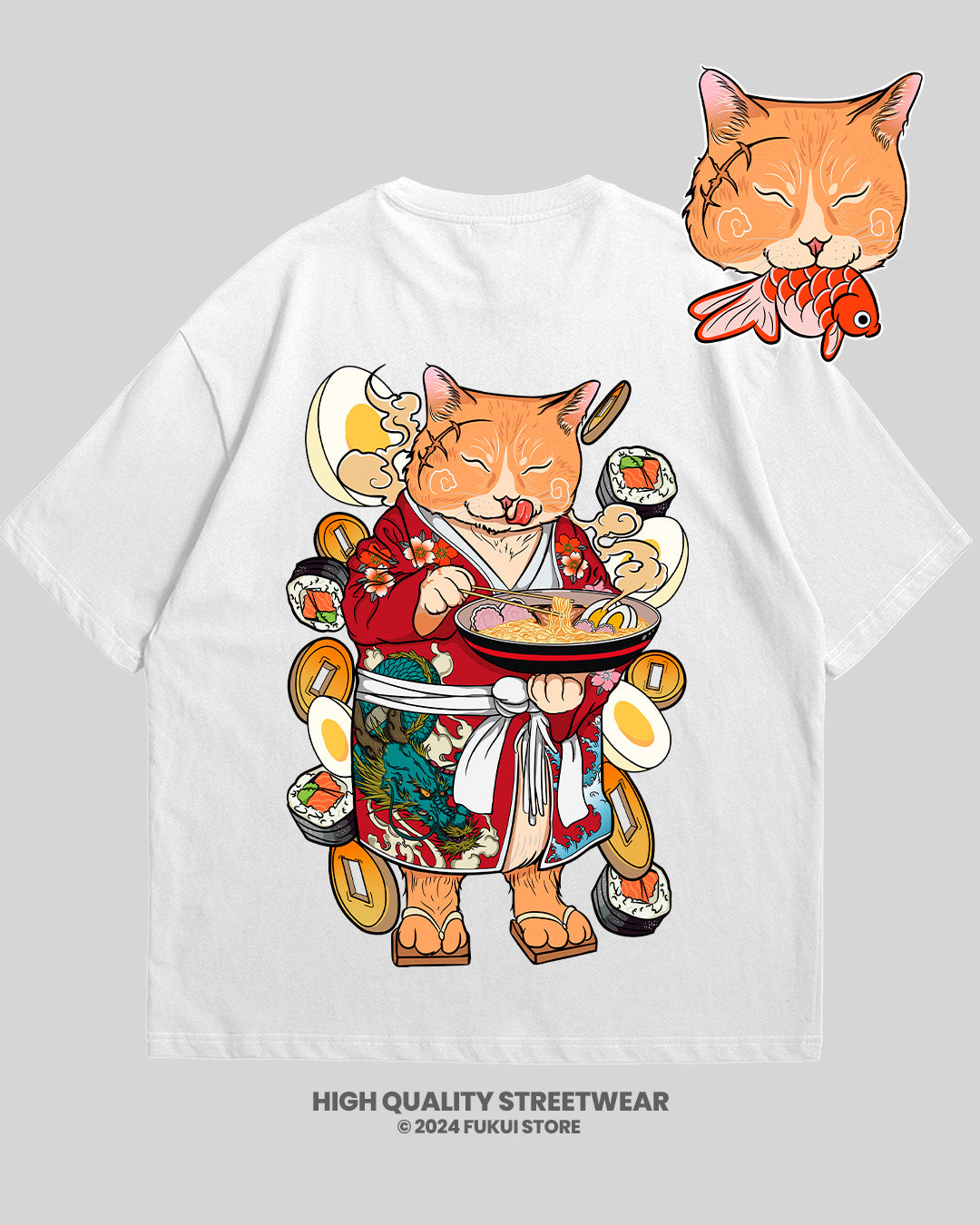 Ramen Cat Camiseta