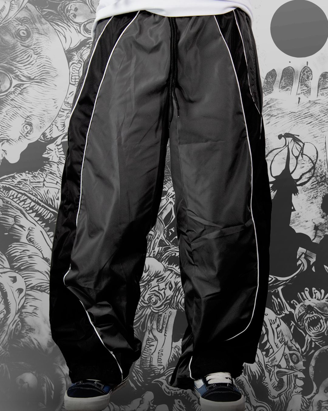 Parachute gris/negro
