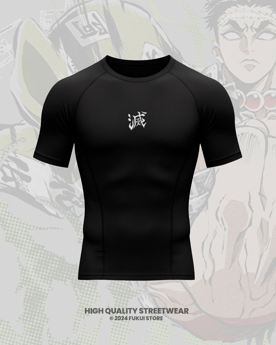 Camiseta de compresión Kimetsu no Yaiba