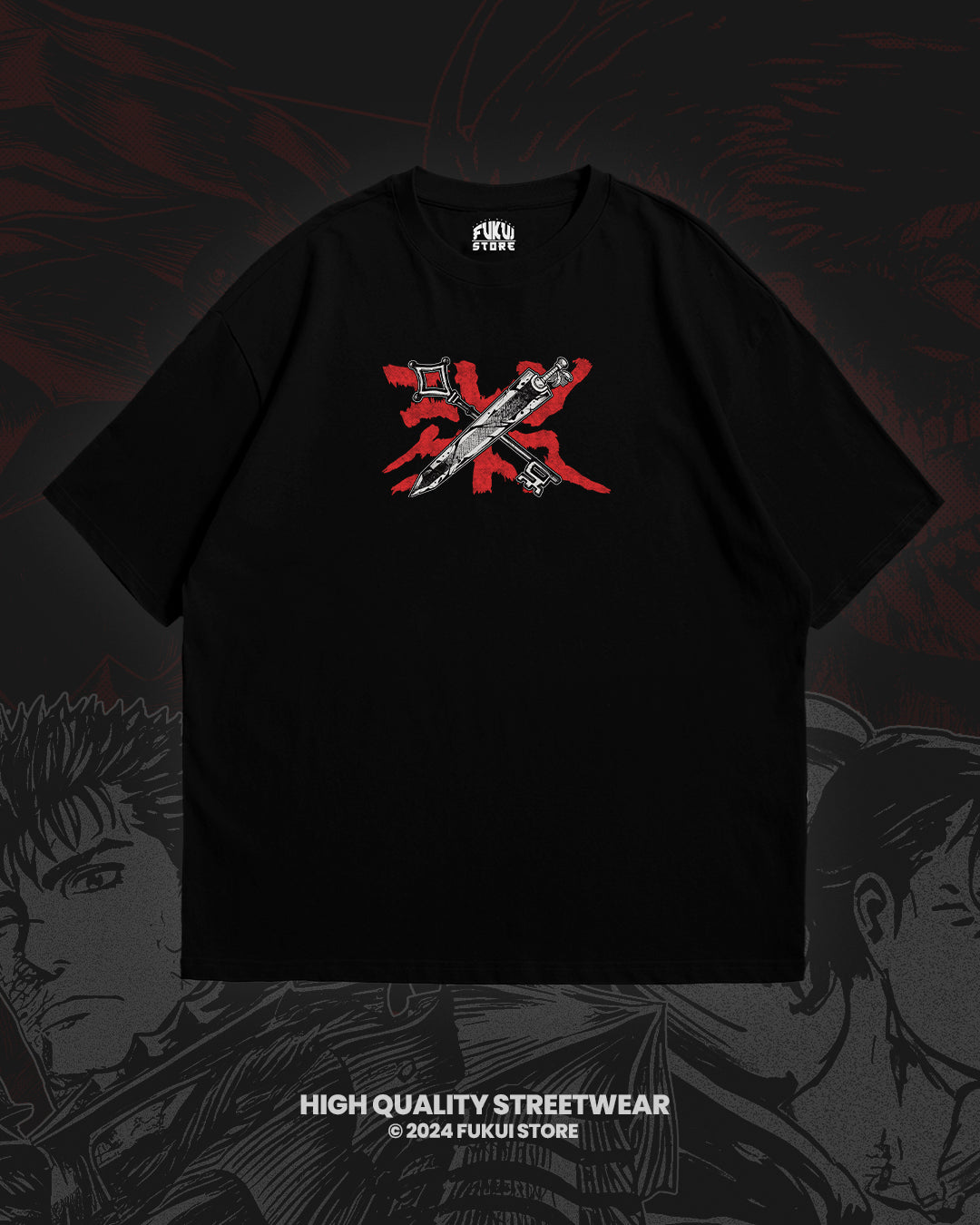 Guts x Eren Yeager Camiseta