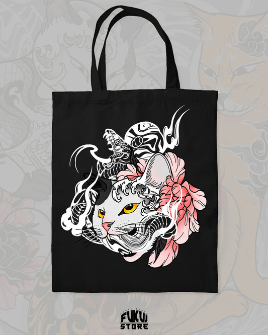 Tote Bag Ink Paws