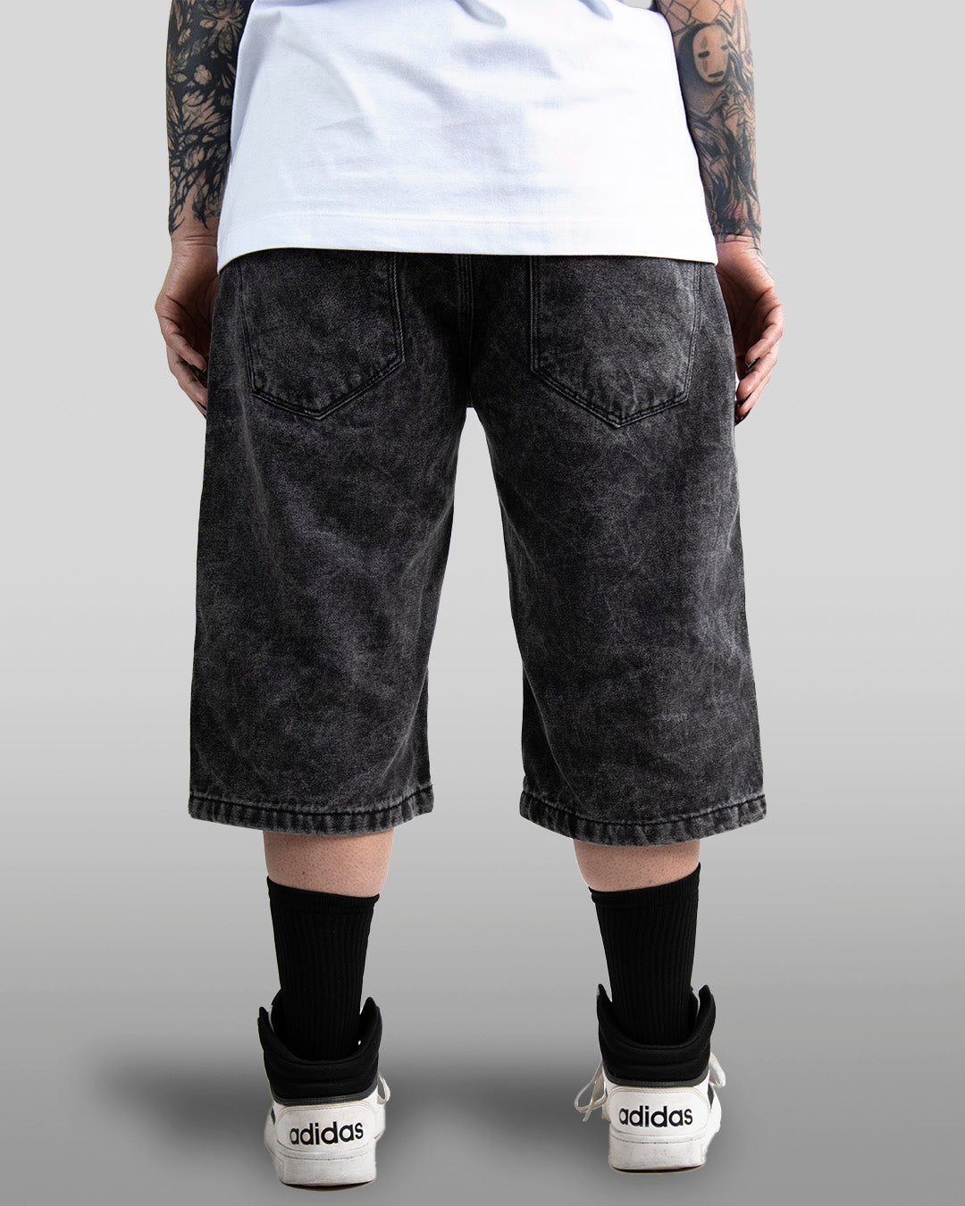 Denim Jorts unisex.