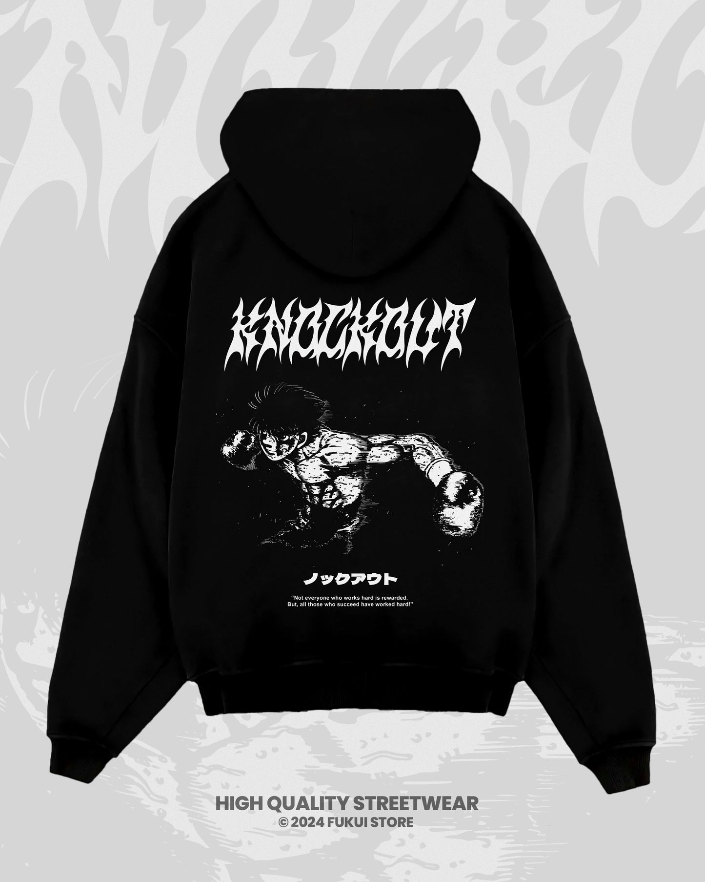 Knockout Hajime No Ippo Hoodie