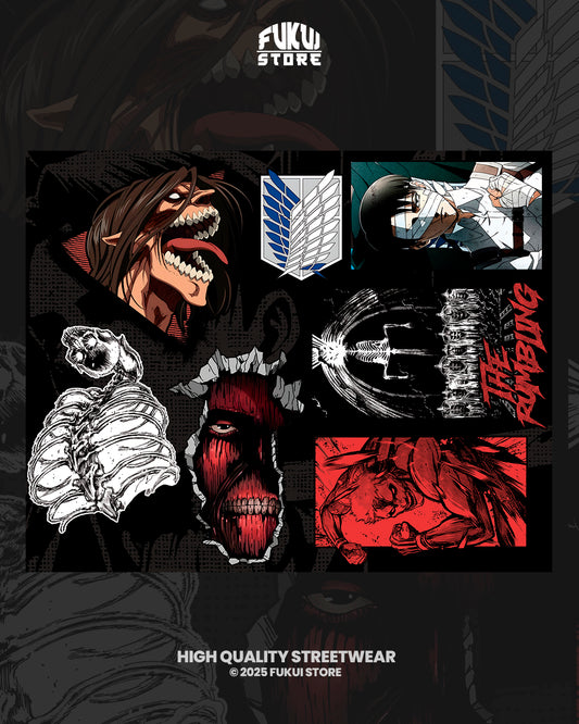 Pack de Stickers Shingeki no Kyojin