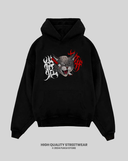 Yakuza Cat Hoodie