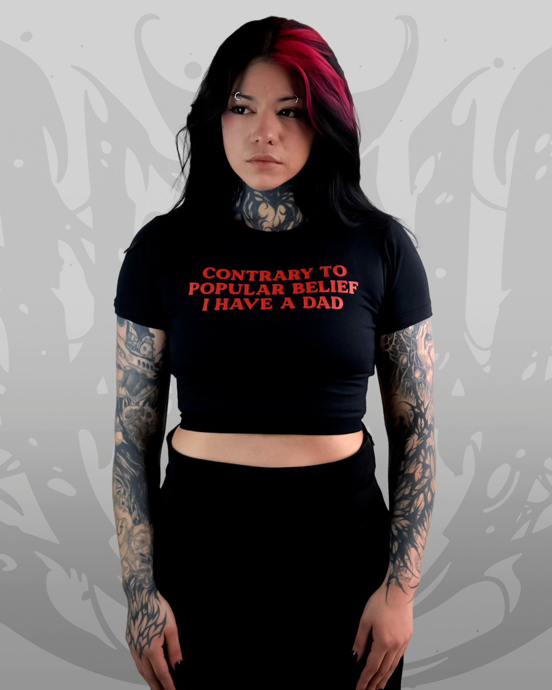 Crop Top Contrary to popular belief