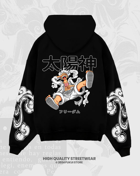 Luffy Hoodie Nika2